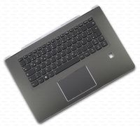 Tastatur (GER) Schwarz/Grau inkl. Topcase inkl. Backlight für Lenovo Yoga 710-15IKB-80V5 Serie
