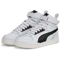 Puma Rebound Game Sneakers Kinder weiß schwarz Gr 38,5