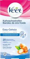 Veet Kaltwachsstreifen Beine sensible Haut 20 Stück