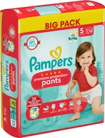 Pampers® Windeln premium protection™ BIG PACK Größe Gr.5 (12-17 kg) für Babys und Kleinkinder (4-18 Monate), 36 St.