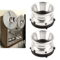 1 para adapterów koncentratora NAB Profesjonalny 10-calowy otwieracz z polerowanego stopu aluminium dla Studer ReVox dla Akai dla Teac