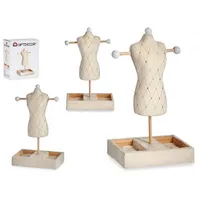 Stojan na šperky figurína Giftdecor 3944, béžový 40cm