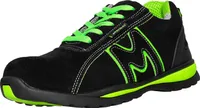 Arbeitsschuhe BSport 3B+S moderne Halbschuhe aus Wildleder schwarz 44