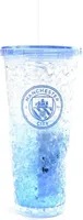 Manchester City FC - Tumbler s brčkem, Crest, 600 ml BS3800 (jedna velikost) (modrý)