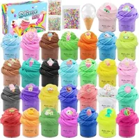 30er-Pack Butterschleim-Set, Mini-Schleim mit Duft für Kinderpartys, dehnbarer, nicht klebender, weicher Schleim zum Stressabbau