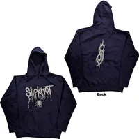Slipknot - Mikina s kapucí pro muže/dámy uni RO2412 (L) (Navy Blue)
