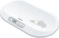 BEURER waga dziecięca b.20kg 5gCzęść Bluet. Tara LCD z taśmą pomiarową b.150cm BY 90