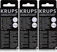 3x Krups Reinigungstabletten XS 3000 (10 Stück)