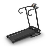 Klarfit Pacemaker X1 - skladací bežecký pás, 500 W, 1-10 km/h, klavírna čierna