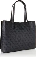 Meridian Girlfriend Tote coal logo