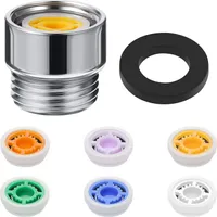 INF Wasserspareinsätze für Duschkopf 6er-Pack mit Adapter
