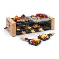 Klarstein Chateaubriand Nuovo, raclette gril, 1200 W, platňa 39 x 18 cm, 8 osôb