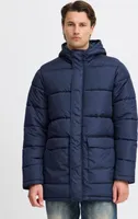 Blend BHOuterwear Herren Jacke Winterjacke Steppjacke mit Kapuze Eingrifftaschen Druckknöpfe Regular fit