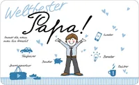 Frühstücksbrettchen 'Weltbester Papa!'