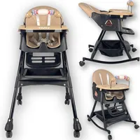 Twinky® Hochstuhl SWING – 2-in-1-Hochstuhl Baby – zusammenklappbarer Esszimmerstuhl & Kinderwagen und Babystuhl für den Tisch – Hochstuhl, Kleinkind