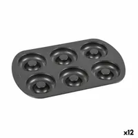 Forma do pieczenia ciasta Quttin ze stali węglowej czarna 32 x 21 x 2,3 cm (12 sztuk)