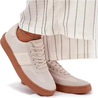 Sneakersy Damskie Big Star RR274806 Beżowe 36