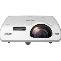 Epson Short Throw Series EB-535W WXGA (1280x800), 3400 ANSI lumenů, 16 000:1, bílá,