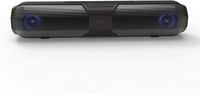 morgan's BT22L portable Boombox - Bluetooth Lautsprecher 10 Watt Dual schwarz mit FM Radio, 7 farbige LED Animation, Freisprechfunktion und Smartphone/Tablet-Halter