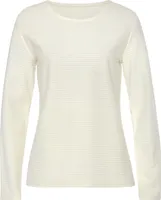 LASCANA Langarmshirt creme Größe 44/46
