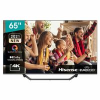 Hisense 65A7GQ QLED Smart TV - 65 Zoll (165,1 cm Bildschirmdiagonale) - 4K UHD - Sprachsteuerung - Aufnahmefunktion