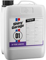Shiny Garage Flugrostentferner Auto “D-Tox Liquid” 5 Liter - Für leichte Verschmutzungen - Rostentferner Auto - Rost Entfernen - Felgenpflege - Flugrost Entferner Für Auto