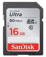 SanDisk Ultra® SDHC™ UHS-I Speicherkarte 16 GB