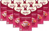 Yogi Tea,Frauen Power, 17 Teebeutel - 10er Pack (10 x 30,6 g)