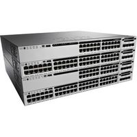 Cisco Catalyst WS-C3850-12X48U-S, Managed, Power over Ethernet (PoE), Rack-Einbau