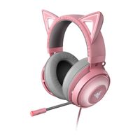 Razer Kraken Kitty Edition THX Spatial Audio USB RGB Gaming Headset pink