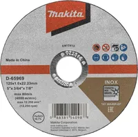 Makita D-65969 Rezný kotúč 125x1,0 mm INOX