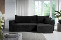 Intenso Ecksofa mit Schlaffunktion Innez, Schwarz