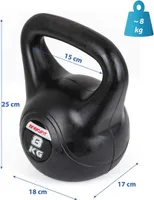Kompozitní kettlebell 8 KG závaží ENERO FIT