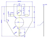 Konisches Schallschutz-Pad für Wand WC / Wand Bidet