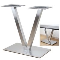 Tischgestell Edelstahl Tischbein Tischkufe Tischuntergestell REED7030 1 Stück 