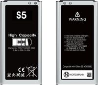 NORDMANN Hochleistungs Akku Batterie Hohe Kapazität 3000 mAh für Samsung Galaxy S5 Accu