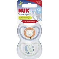 NUK Space Night Schnuller 6-18m 10176259