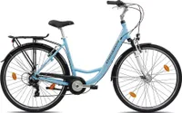 Chrisson Relaxa 1.0 Damenfahrrad 28 Zoll Hollandrad 155 - 175 cm Stadtrad 7 Gänge grün