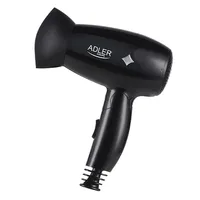 Adler Haartrockner AD 2251 1400 W, Anzahl der Temperaturstufen 2, Schwarz