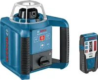 Bosch Rotationslaser GRL 300 HV mit RC 1 WM 4 LR 1 BT 170 HD und GR 240