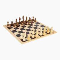 Small Foot Schach und Dame XL 11784 Mehrfarbig Spiel