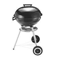 Landmann BBQ Kugelgrill Ø 37 cm mit Deckel Holzkohlegrill Holzkohle Rundgrill Grill Standgrill