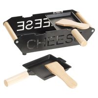 Raclette-Set für 2 Personen, 23x10 cm, Metall