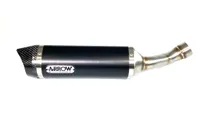 ARROW street thunder ciemny aluminiowy tłumik wsuwany i zaślepka do Suzuki Gsx-s 125