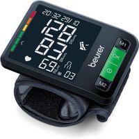 Beurer BC 87 Handgelenk-Blutdruckmessgerät mit App-Anbindung, XL-Display, Ruheindikator, Inflation-Technology, farbigem Risiko-Indikator und Arrhythmie-Erkennung