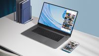 Huawei Matebook D 15 WAI9AQ 39,62 cm (15,6 Zoll) Full HD Notebook, Intel Core i3 10110U, 8 GB RAM, 256 GB SSD, Intel UHD Grafik 620, Windows 11 Home - Space Gray