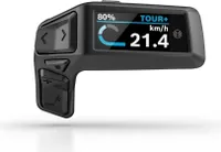Displej a řídicí jednotka pro elektrokola Bosch Purion 200, 1,6" barevný displej, ergonomický tvar L, pro řídítka 22,2 mm, kompatibilní se systémem Smart System