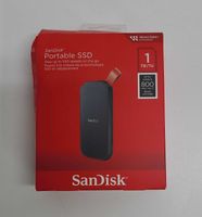 SanDisk Portable - SSD - 1 TB - extern (tragbar) - USB 3.2 Gen 2 (USB-C Steckverbinder)