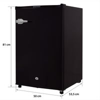 retro hotelová lednice s objemem 126 litrů Minibar Mini lednice ""