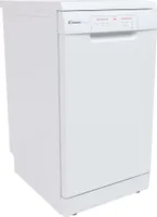 Candy CDPH 2L949W Freistehender Geschirrspüler, Weiß, 44,8 cm Breite, 9 Maßgedecke, 4 Temperatureinstellungen, 5 Programme, , 9 Liter/Programm, 75 kWh/100 Zyklen, 49 dB, Startzeitvorwahl